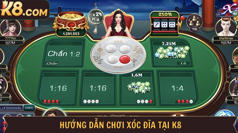 C&aacute;ch tham gia x&oacute;c đĩa cơ bản tại K8