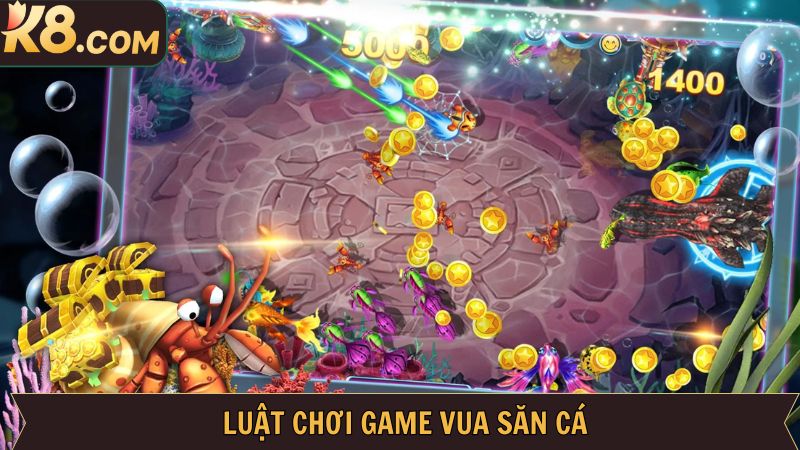 Nắm rõ chi tiết về luật chơi vua bắn cá tại nhà cái