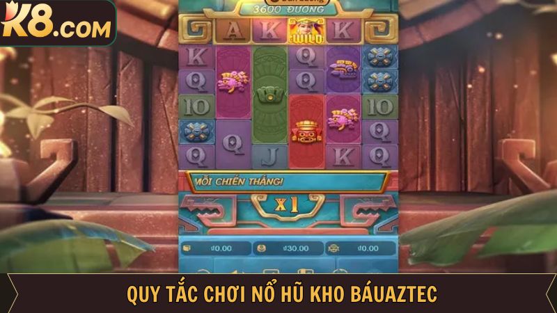 Những quy tắc đổi thưởng trong kho báu Aztec